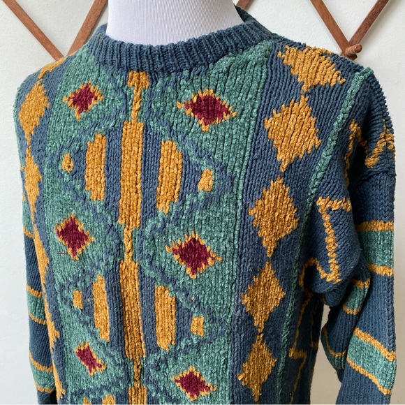 Vintage Dior Hand Knit Heavyweight Sweater - Picture 4 of 14